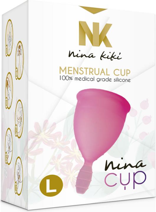 Image du produit Nina Kiki Nina Cup Menstrual Cup Taille L Rose