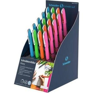 Thumbnail - Schneider, Schreibstifte, Füllhalter Wavy A schwarz (Schwarz)