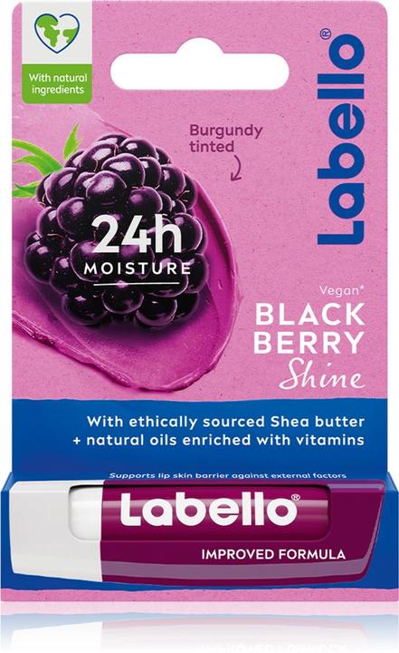 LABELLO Blackberry - Toning lip balm blackberry 4.8g (Lip balm)