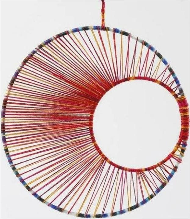 Productafbeelding Creativ Company Wol 50 g voor sokken, rood/oranje (200 m)