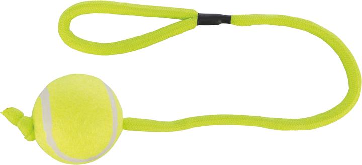 Produktbild Trixie Tennisball am Seil D=6cm/50cm (Ballspielzeug Hund)