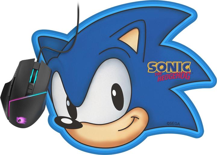Image du produit Energy Sistem pour le jeu ESG M2 Sonic (6400 DPI, USB, lumière LED RGB, 8 boutons personnalisables) + Tapis de (Filaire)