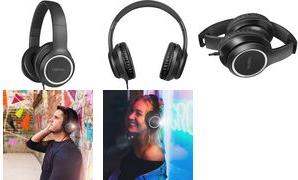 Actual product image LogiLink Stereo headset high quality, with microphone, black Connection: 3.5 mm jack plug, integrated Bed (Cable)