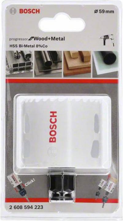 Actual product image Bosch Professional Zubehör Saw wheel HSS-Co Bi-Metal SDS-Click (59 mm)
