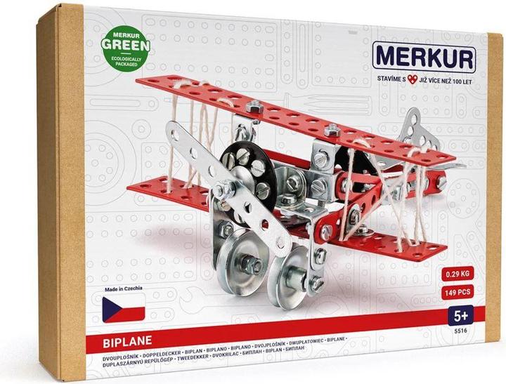 Produktbild Merkur 051 - biplane, 148 Teile