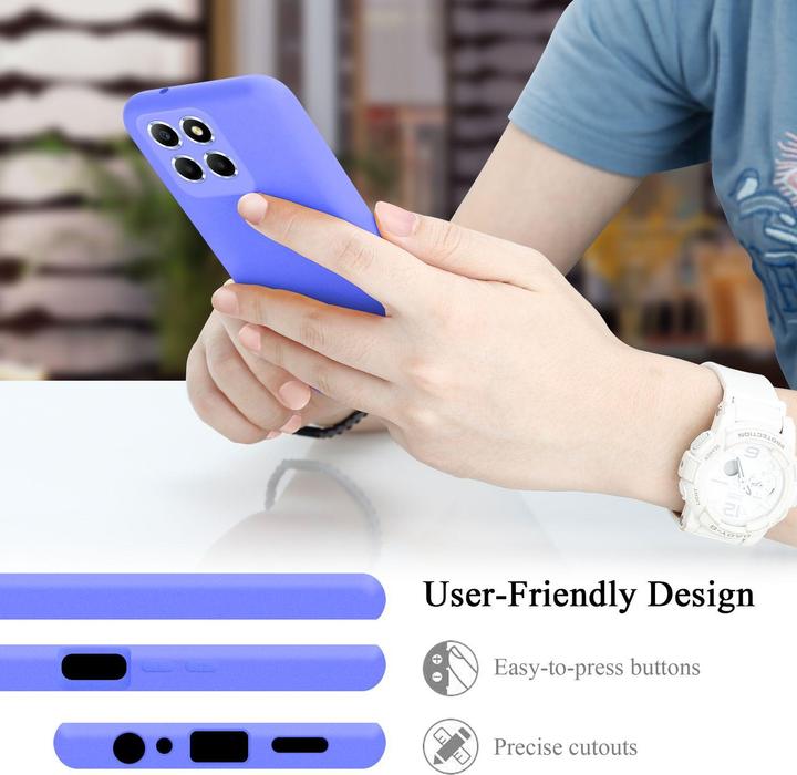 Image du produit Cadorabo Coque pour Honor X8 5G TPU Liquid Silicone Case (Honor X8)