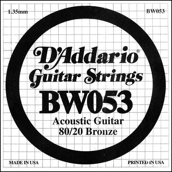 Produktbild D'Addario Bw053 (1x, Gitarre, 0.05")