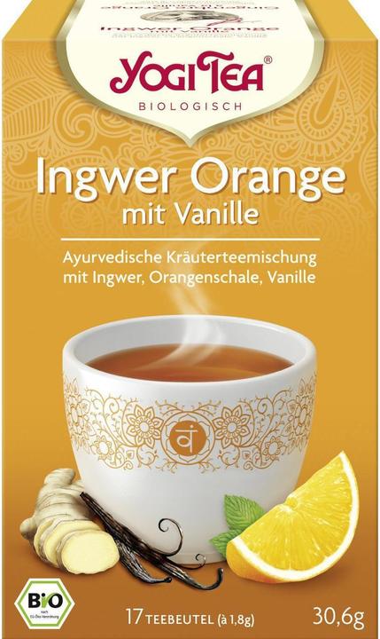 Produktbild Yogi Tea Ingwer Orangen (30.50 g)