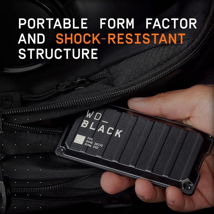 Image du produit WD P40 Game Drive SSD powered by SANDISK (2 To)