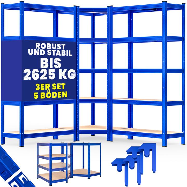 Produktbild Monzana Schwerlastregal Eckregal