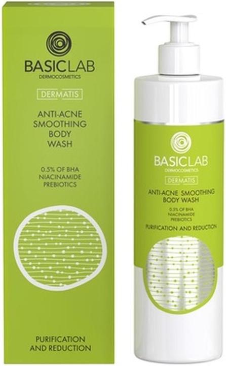 Actual product image BasicLab Dermatis Smoothing Cleansing Gel Against Imperfections 300Ml (Cleansing gel, 300 ml)