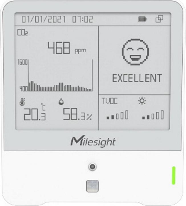 Actual product image Milesight iot lorawan indoor ambience monitoring sensor am307