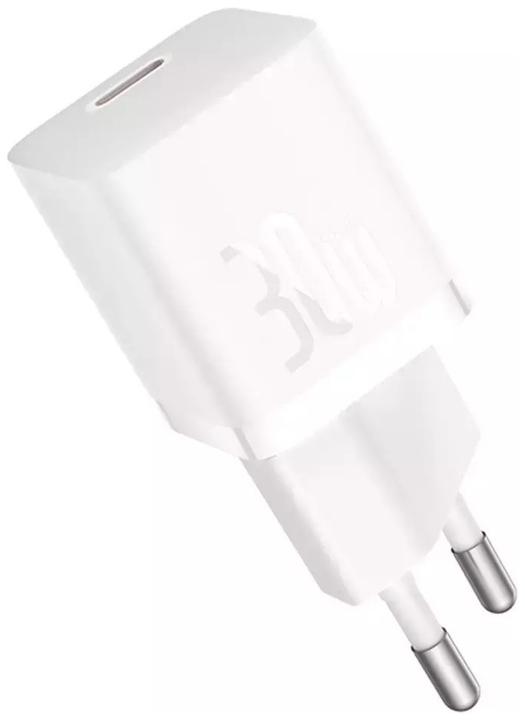 Produktbild Baseus Mini wall charger GaN5 30W (white) (30 W, 1 Port)