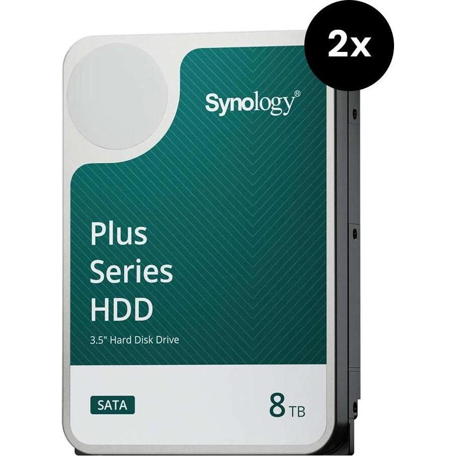 Synology 2 Plus 3.5"" SATA 6Gb/s Festplatten 8 TB (8 TB, 3.5"), Disco rigido