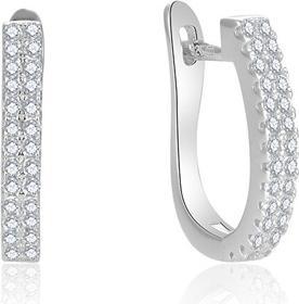 Produktbild Beneto Silver round earrings AGUC2690 (L) (Silber)