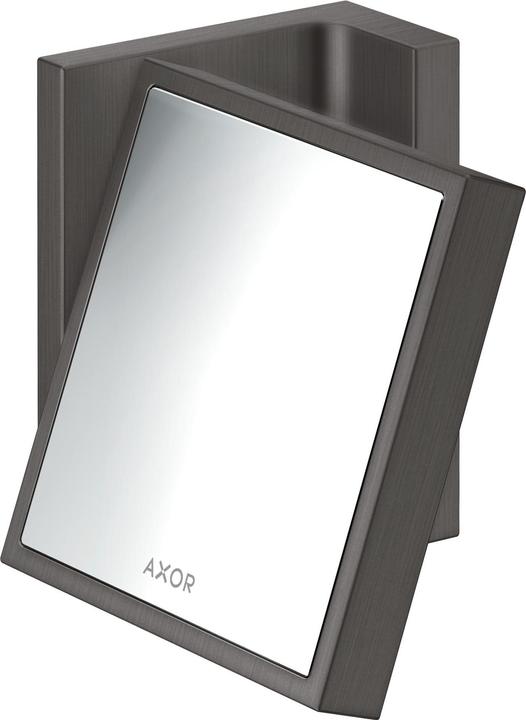 brushed black chrome