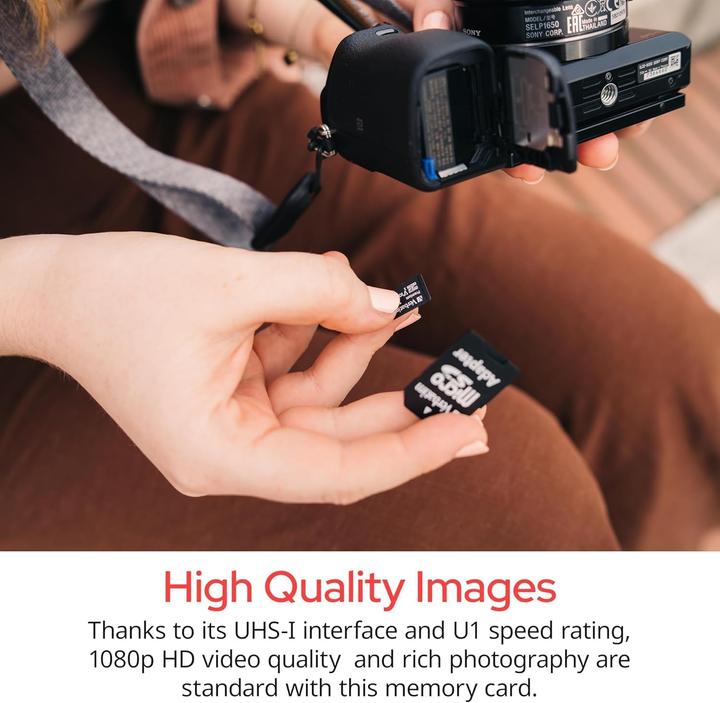 Productafbeelding Verbatim Micro SDXC Kaart Klasse 10 (128 GB, microSDXC, U1, UHS-I)