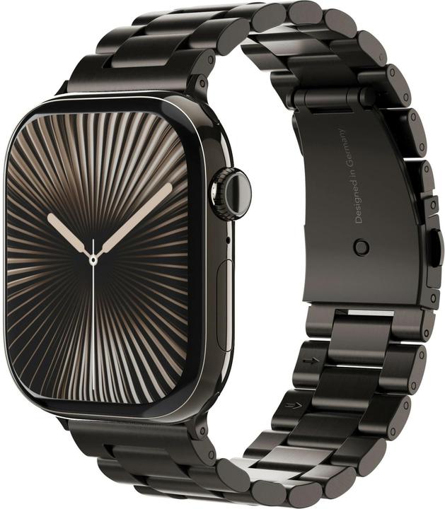 Vonmählen Gliederarmband 2 für Apple Watch 40/41/granitgrau (316L-Edelstahl, Edelstahl, Stainless Steel)