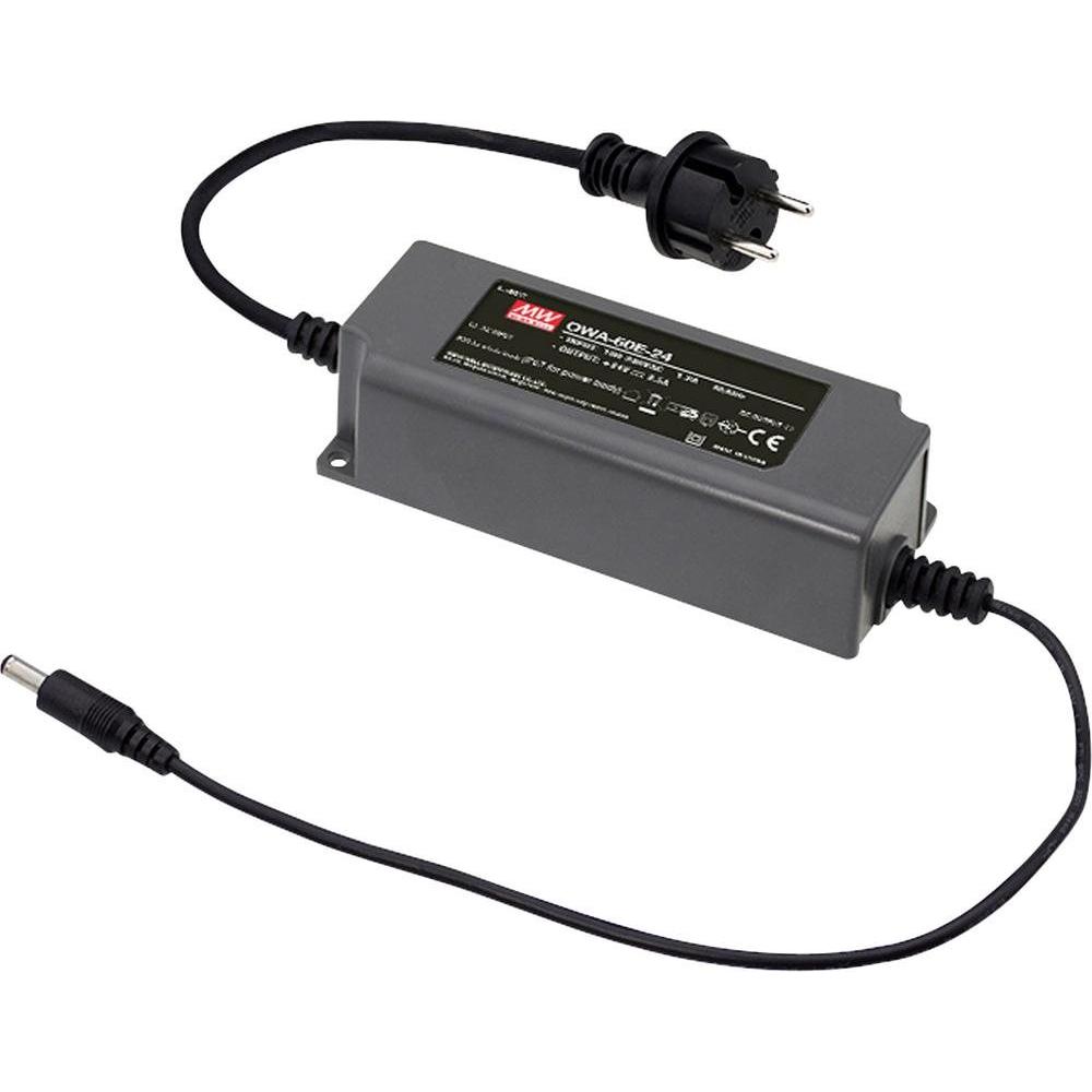 MeanWell Tischnetzteil, Festspannung OWA-60E-36 36 V/DC 60 W, Universalladegerät