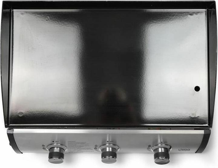 Actual product image Livoo 3 burners gas plancha (7.50 kW)