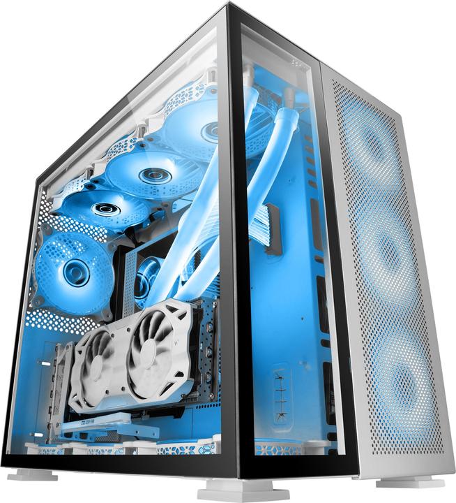 Produktbild Mars Gaming Boitier Moyen Tour E-ATX MC-Nova avec panneaux vitrés (Blanc) (mATX, Mini-ITX, ATX, E-ATX)