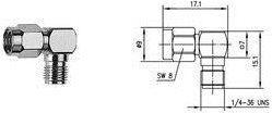 Produktbild Telegärtner SMBA-Adapter SMA-Stecker (Antennendose)