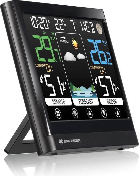 Actual product image Bresser MeteoTemp BF - Funk Wetterstation mit Touch-Display