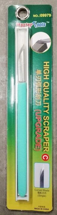 Actual product image Master Tools High Quality scraper - Upgrade/Single Curved Blade