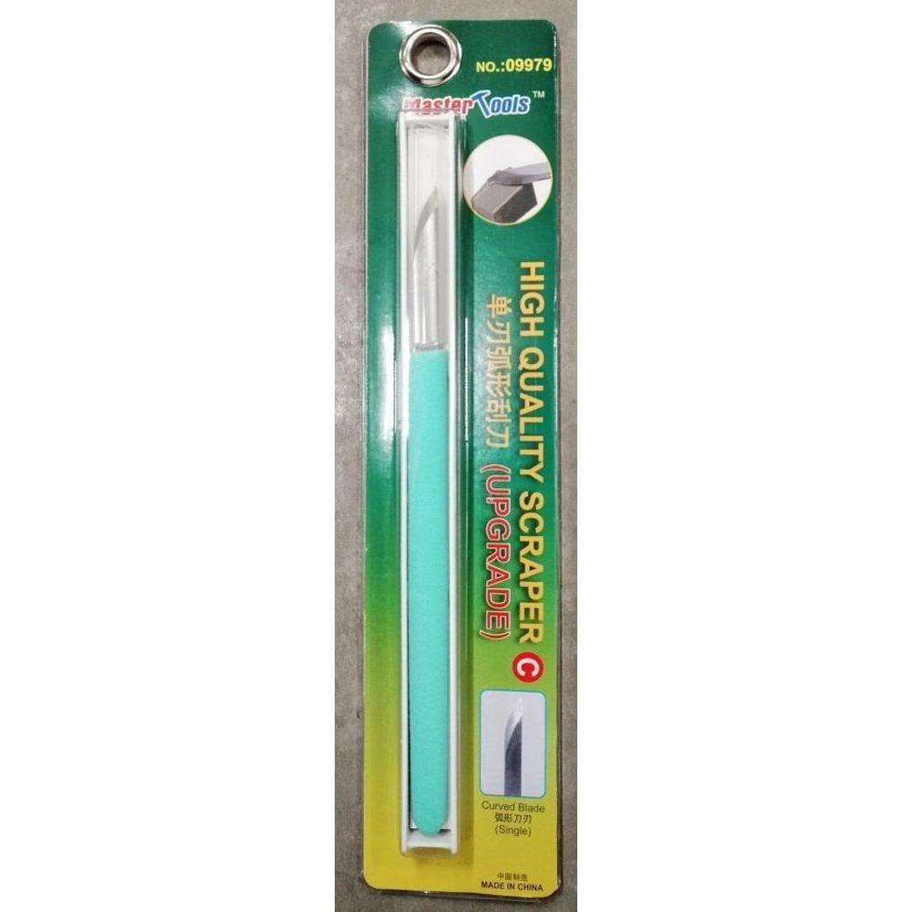 Master Tools High Quality scraper - Upgrade/Single Curved Blade