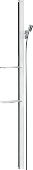Actual product image hansgrohe Shower rail Unica"E 1500mm white/chrome