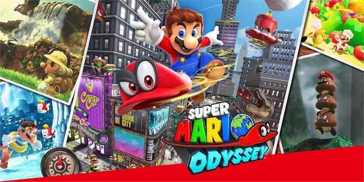 Actual product image Nintendo Super Mario Odyssey (Switch, DE)