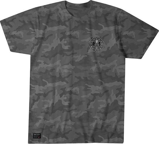 Actual product image Howitzer T-Shirt DEFIANT SKETCH, grey camo (M)