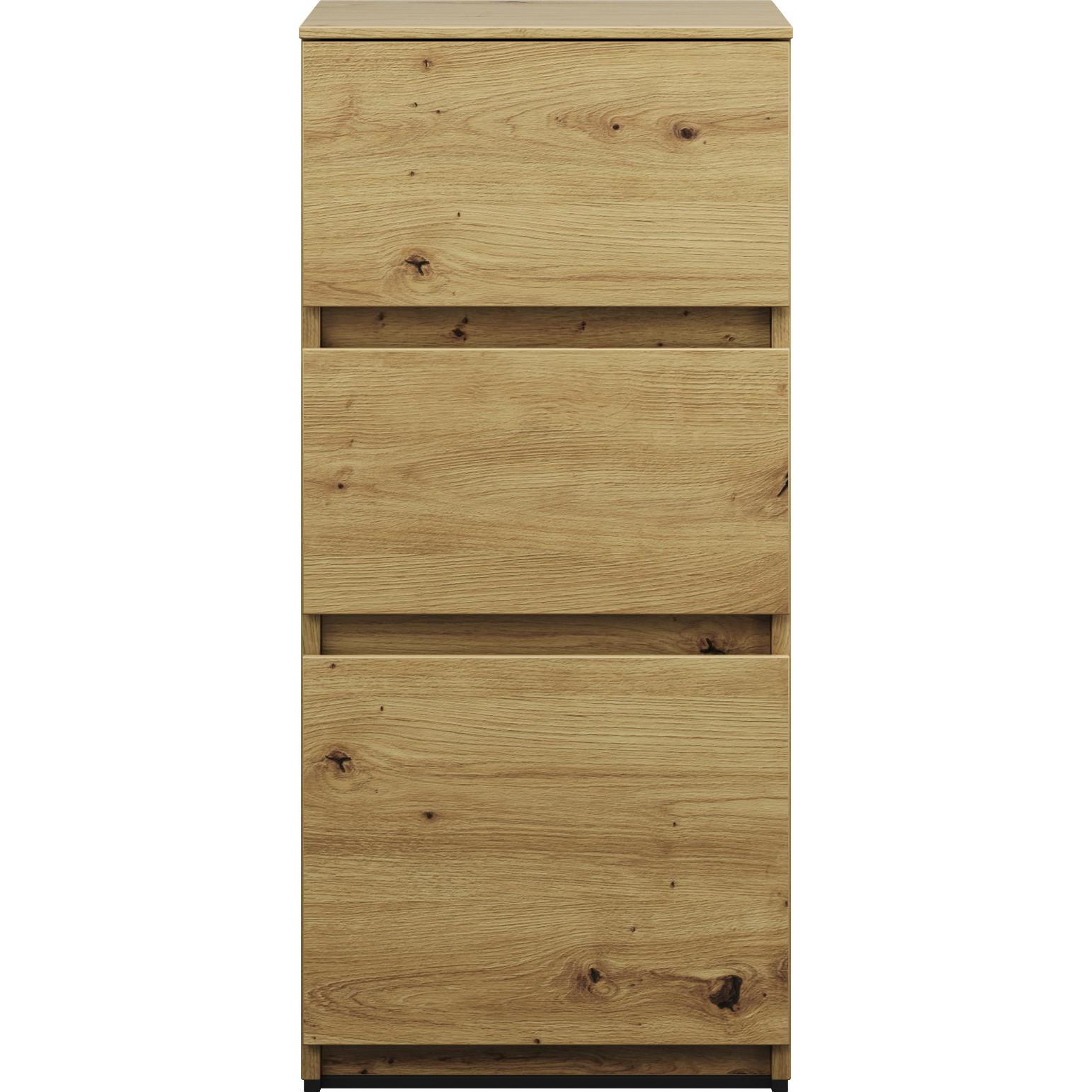 burgbad, Badezimmerschrank, Lin20 Unterschrank, 3 Auszüge in der Tiefe 407, 400x407x870mm, USIW040