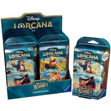 GED Lorcana Box (Mult 2) Starter Decks: Mare di Azzurrite ITA (Pacchetto Booster)