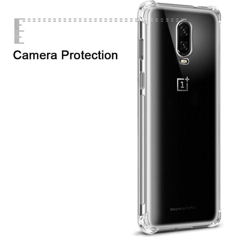 Thumbnail - Screenguard OnePlus 6T Crystal Soft Airbag Bumper (OnePlus 6T), Smartphone Hülle, Transparent