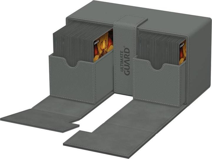 Image du produit Ultimate Guard Twin Flip'n'Tray 200+ XenoSkin Monocolor Gris