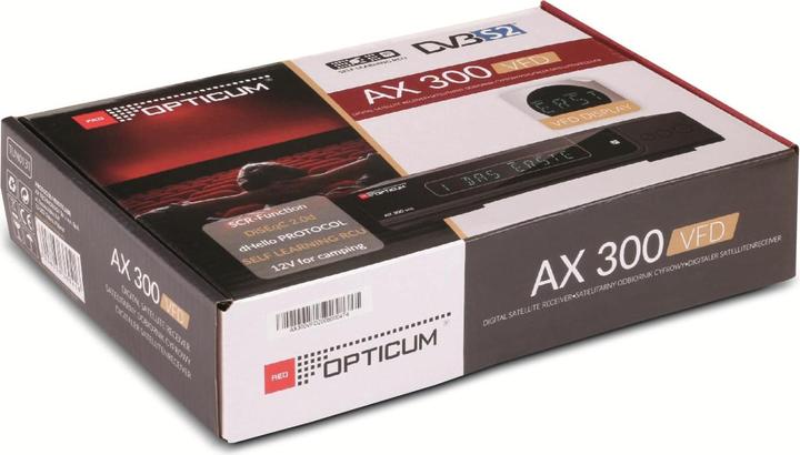 Immagine prodotto Opticum Sat Receiver mit PVR (DVB-S2, Disco rigido)