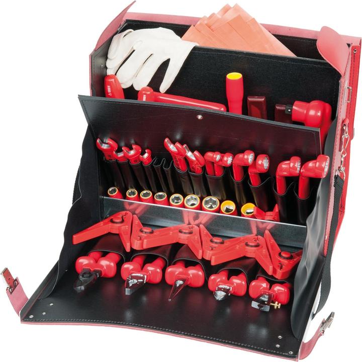 Immagine prodotto KS Tools Set di attrezzi professionali per elettricisti, 55 pezzi, IEC 60900 (55 pezzi)
