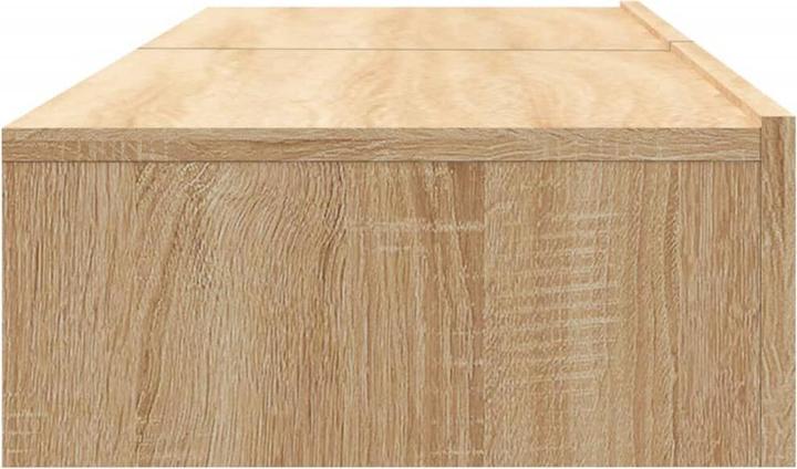 Actual product image vidaXL TV Schrank mit LED-Leuchten Fernsehschrank Lowboard 2 Stk. Sonoma-Eiche