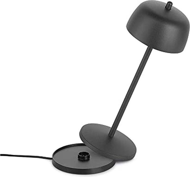 La Ville Lumière Draadlose dimbare LED-Tischlampe mit IP65 Schutz und langer Akkulaufzeit