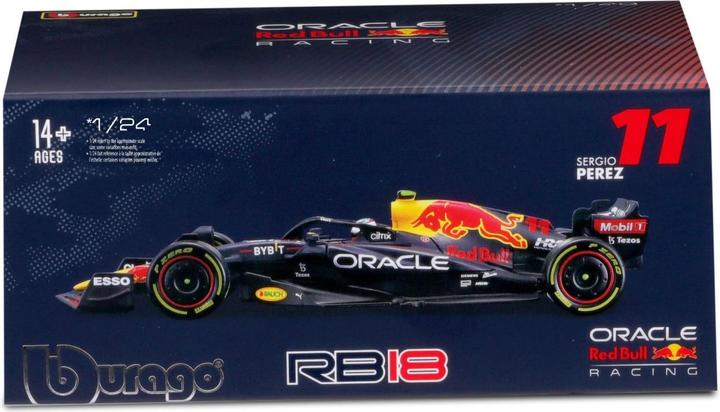 Image du produit Bburago Red Bull F1-RB18 2022 S. Perez