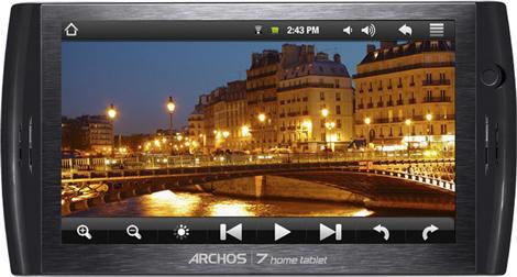 Actual product image Archos 7 Home Tablet V2, 8 GB - Black (7", 8 GB, Black)
