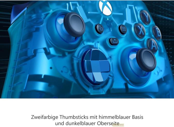 Productafbeelding Microsoft Xbox Wireless Controller - Sky Cipher (Special Edition) (PC, Xbox serie X, Xbox One X, Xbox One S, Xbox serie S, Android, iOS)