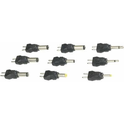 Voltcraft MW 8XC2 Netzgeräte Adapter-Set mit 2 Klinkenadapter und 7 Niedervolt-Adapter, gerade 9 Tei, Universalladegerät