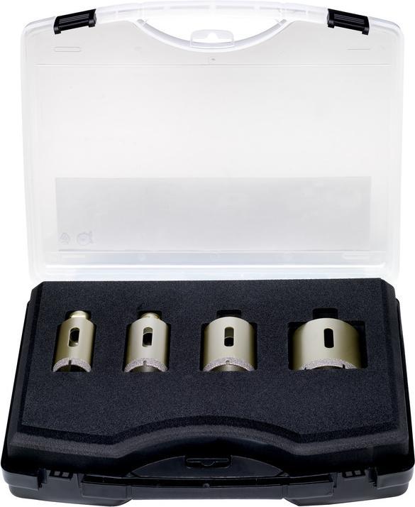 Produktbild Metabo Fliesen-Diamantbohrkronen-Set "Dry", 4-teilig (50 mm, 68 mm, 35 mm, 40 mm)
