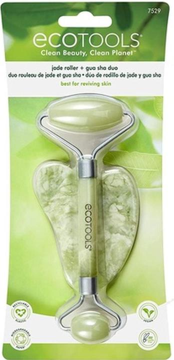 Actual product image EcoTools Facial Roller Jade + Gua Sha Duo