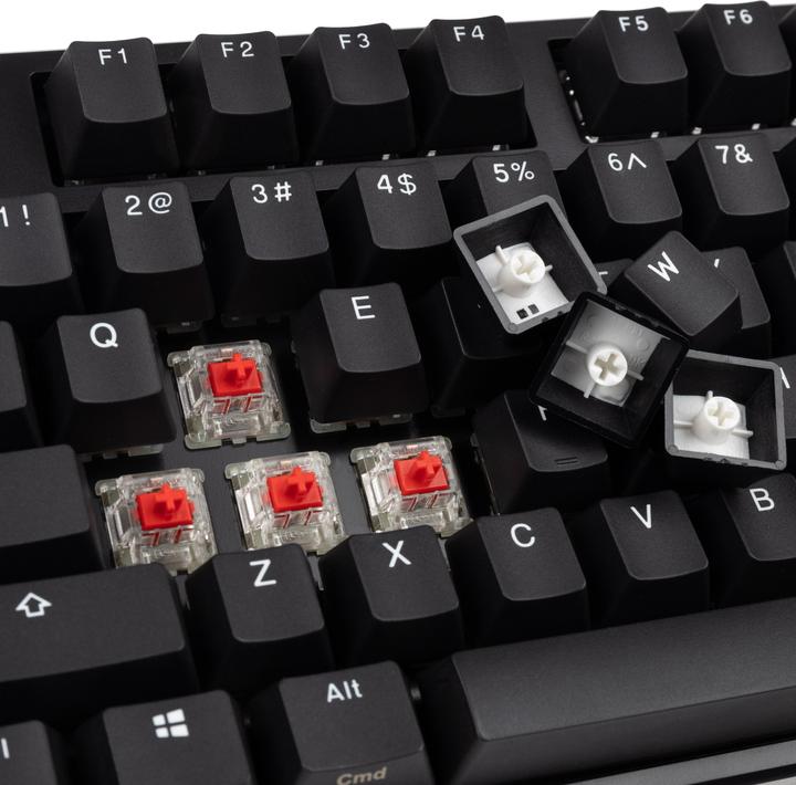 Actual product image Ducky Origin Gaming Keyboard, Cherry MX-Red (US) (USA, Cable)