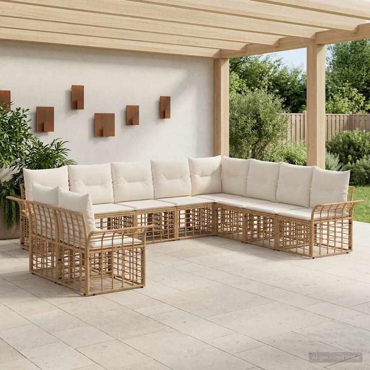 Produktbild vidaXL Outdoor-Sofagarnitur