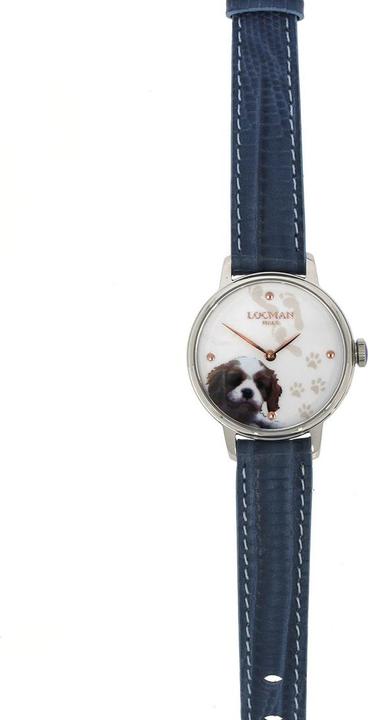 Produktbild Locman Italy Damenuhr 1960 Fantasy Dog Ref. F253A08S-00WHCA1PS (Analoguhr, 32 mm)