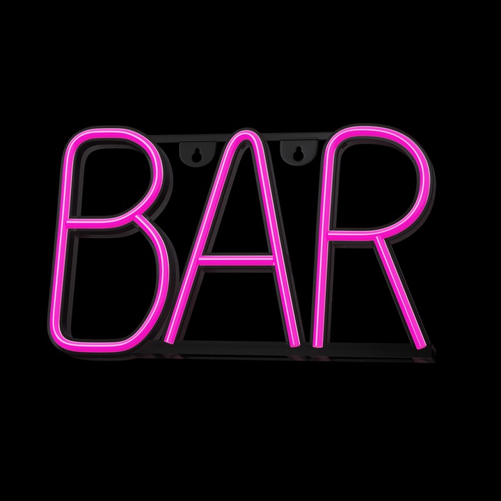 Immagine prodotto Forever Light BARRA NEON LED rosa Bat + USB FLNE24